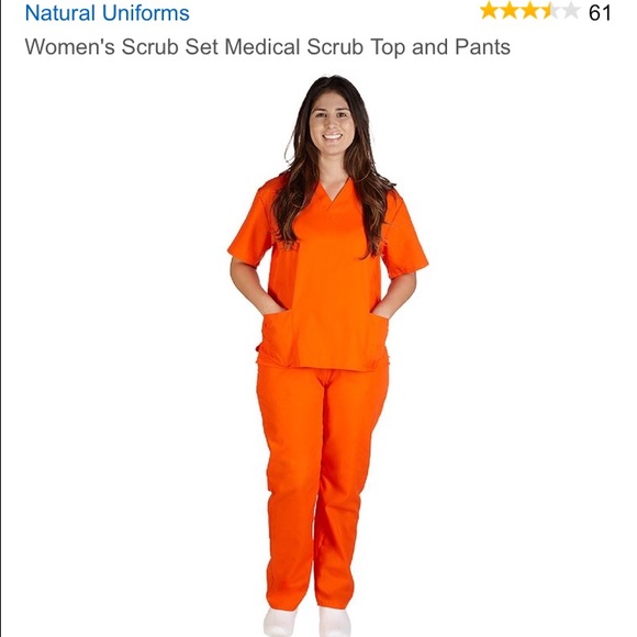 Orange is the new black Halloween scrubs