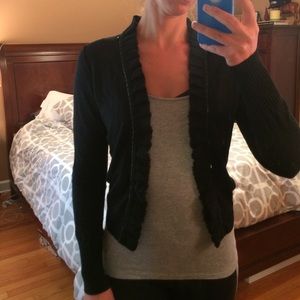 Banana republic wool open cardigan