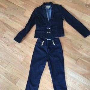 Guess Los Angeles denim cropped jacket