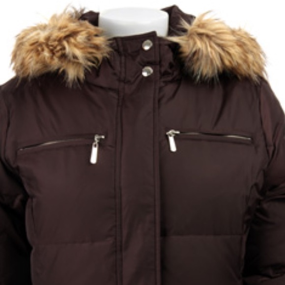 Michael Kors long down coat