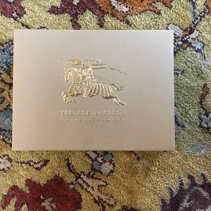 Empty medium size Berberry box tissue paper