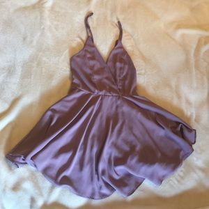 Purple Spaghetti Strap Top