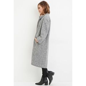 Longline oversized jacket