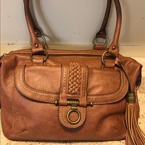 Chaps Desert Caravan Shoulder Faux Leather BAG