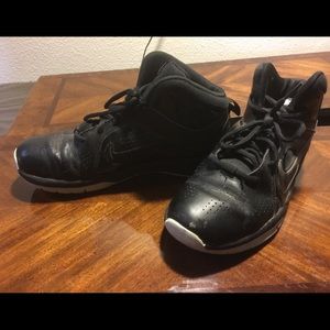 Black Nike Mid-tops