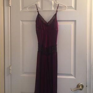 Mid length silk and lace guess dress