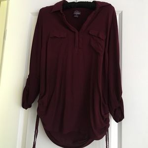 Maternity dress shirt