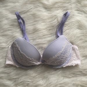 Victoria's Secret Lace Pastel Purple Demi Bra