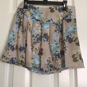 Floral High Waisted Shorts