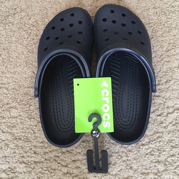 Crocs. Hardly worn. I don't need them anymore.