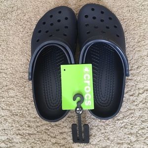 Crocs. Hardly worn. I don't need them anymore.