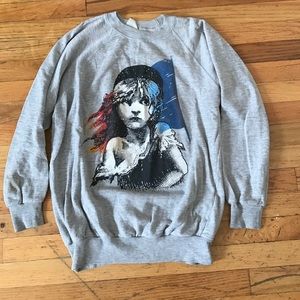 les miserables sweatshirt