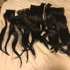 22" foxy locks seamless hair extensions