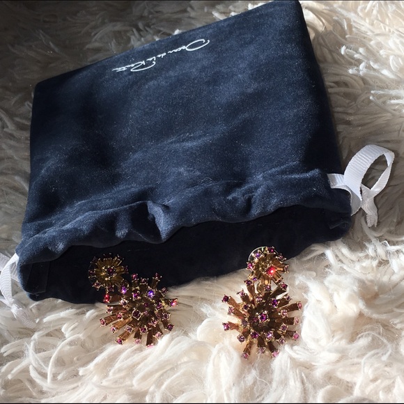 Oscar de la renta earrings