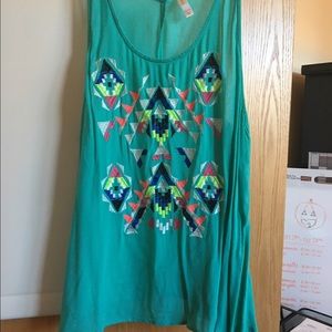 Aztec Print Tank