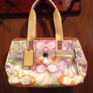 Scribble coach bag