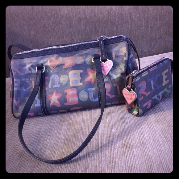 Dooney and bourke purse and matching wallet