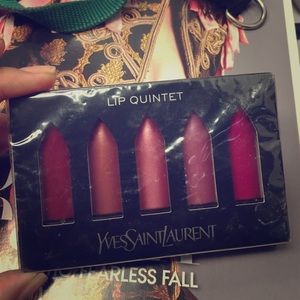 YSL Yves Saint Laurent 5 lipstick palette