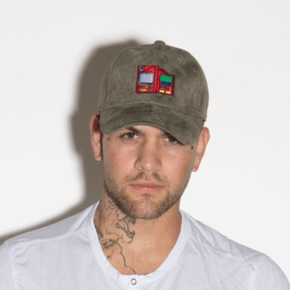 Pokedex Olive Suede Dad Hat