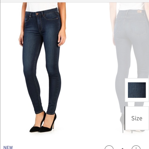 Paige high rise hoxton denim