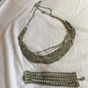 BCBG necklace and bracelet bundle