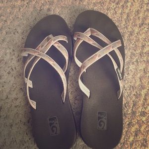 Brown Teva sandals
