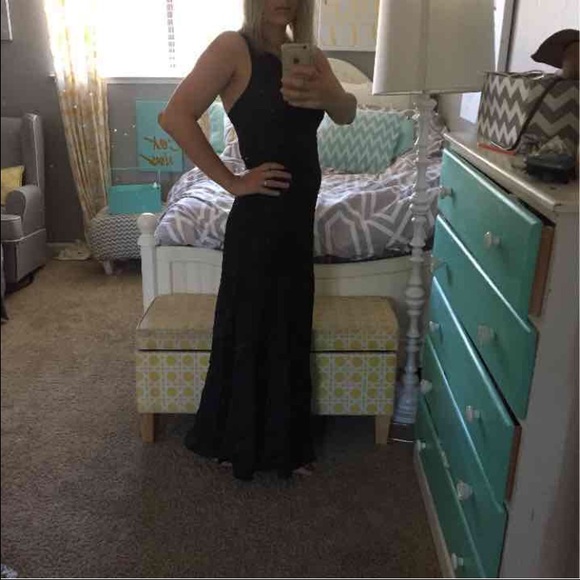 Banana Republic Black dress 100% Silk