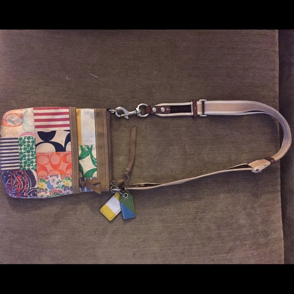 Patchwork coach purse extremely cute!