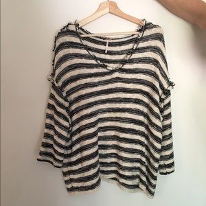 Free People striped sweater