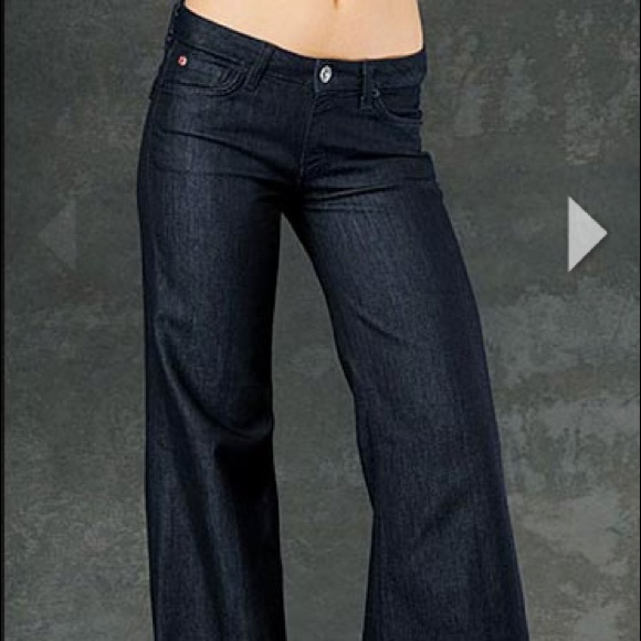 hudson wide leg jeans