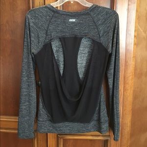 EXP Core Women's Long Sleeve Back Cutout Tee
