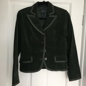 Zara blazer dark forest green size M