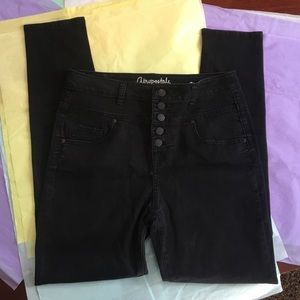 High Rise 5 button Jeggings