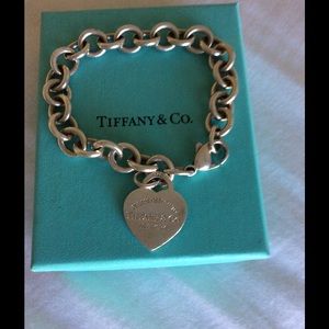 Tiffany's heart link bracelet.