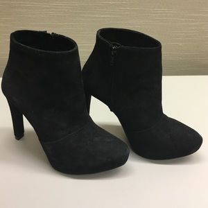 Zara suede booties