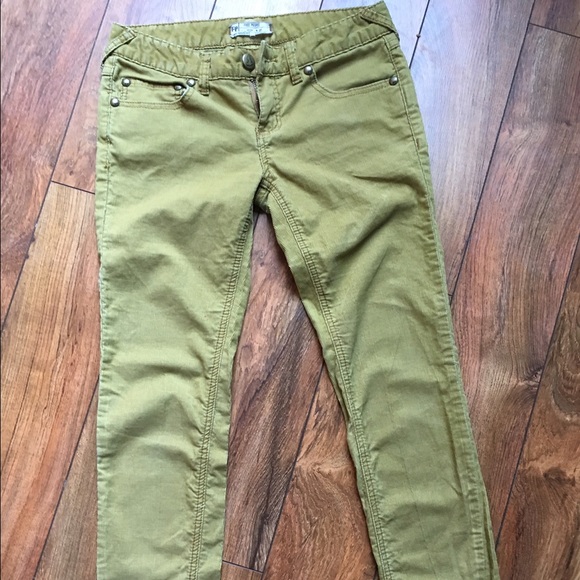 Free People skinny corduroy pants