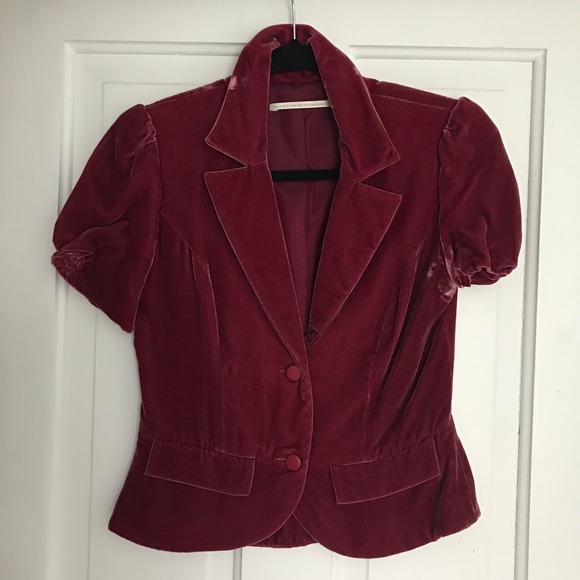 Velvet blazer - 12th Street by Cynthia Vincent