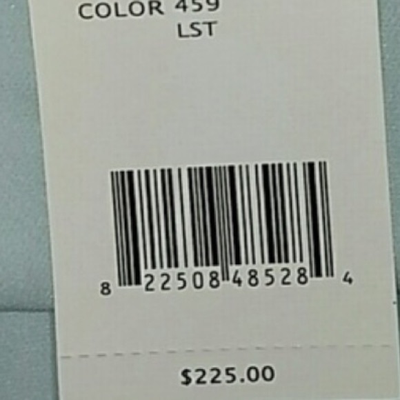 VINCE Lambskin Leather Silk Linen $225 Aqua Top XS - Picture 3 of 3