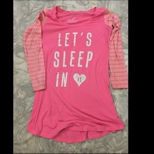 Victoria secret long sleep shirt