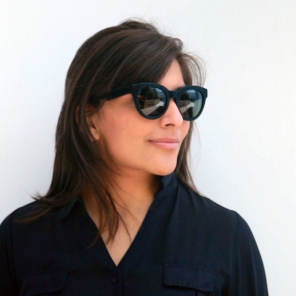 Toms Matte Black Traveler Florentin Sunglasses - Picture 4 of 4