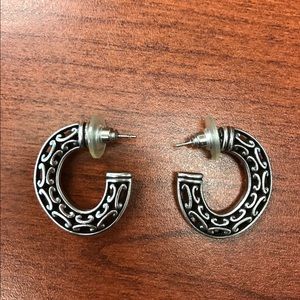 Silver Brighton earrings