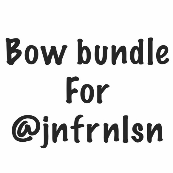 Bow bundle for @jnfrnlsn