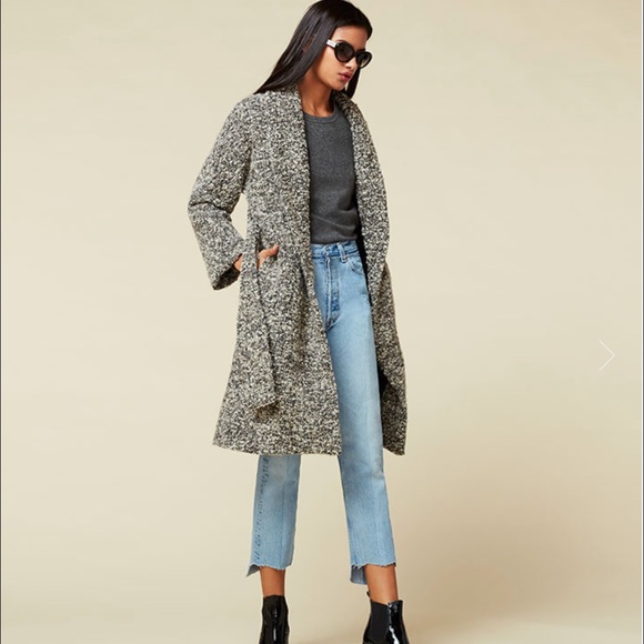 Reformation Jackets & Blazers - REFORMATION Sabel Coat Baccarat XS