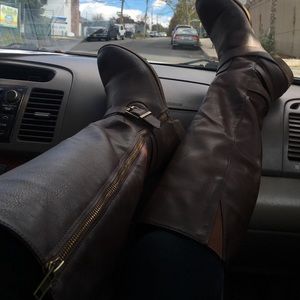"Dakota" wide calf boots