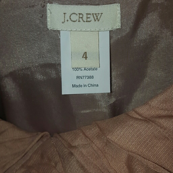 SOLD!!  J Crew Vivette Dress 4 Provence Pink Blush - Picture 4 of 4