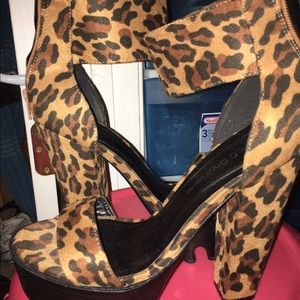 Cheetah Print Heels
