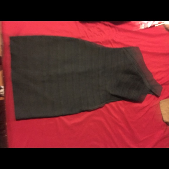 One shoulder black dress