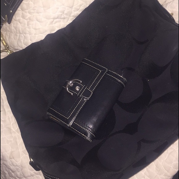 Coach tote/ wallet