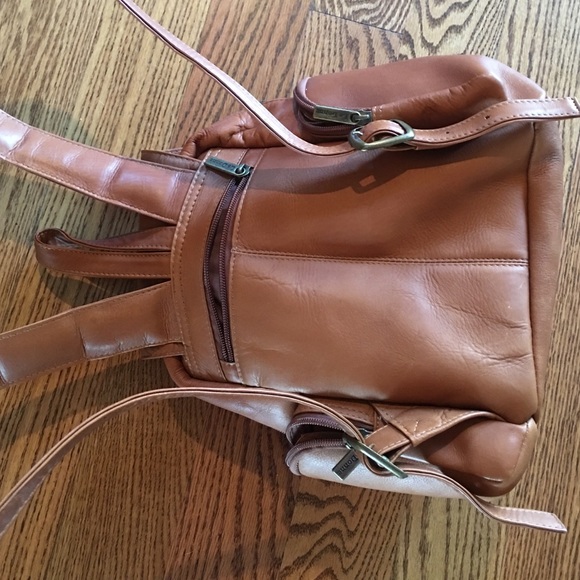 Leather backpack main image 4