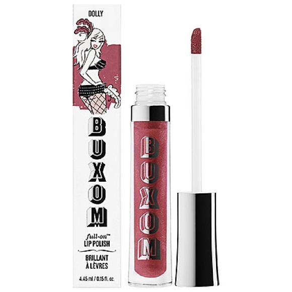 NIB Buxom Full-On Lip Polish in Dolly